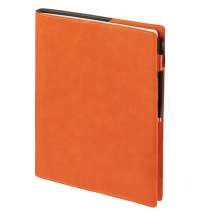 Ежедневник в суперобложке Brave Book, недатированный, оранжевый