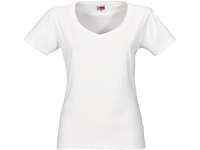 Футболка "Heavy Super Club" женская с V-образным вырезом