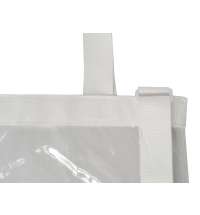 Сумка «Frank» из прозрачного пластика с регулирующейся лямкой