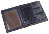 Обложка для автодокументов Palermo, синяя