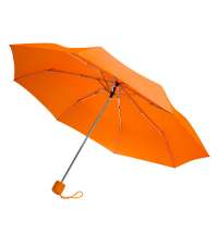 Зонт складной Lid, оранжевый цвет