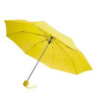 Зонт складной Lid, желтый цвет