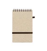 Блокнот «Toledo S» с обложкой из пшеницы и пластика