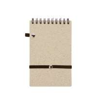 Блокнот «Toledo S» с обложкой из пшеницы и пластика