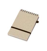 Блокнот «Toledo S» с обложкой из пшеницы и пластика
