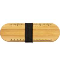 Пенал с линейкой и подставкой для телефона из бамбука «Haruki»