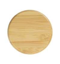 Стеклянная бутылка с бамбуковой крышкой &laquo;Foggy&raquo;, 600 мл