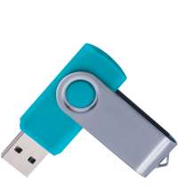 Флешка TWIST Бирюзовая 4010.16.16ГБ
