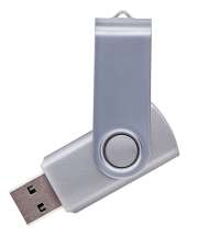 Флешка TWIST Серебристая 4010.06.16ГБ