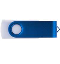 Флешка TWIST WHITE COLOR Белая с синим 4015.01.8ГБ
