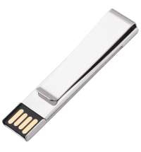 Флешка CLIPS Серебристая 4056.06.16ГБ