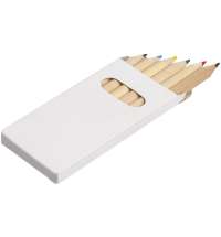 Набор цветных карандашей Pencilvania Mini, белый