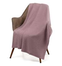 Плед Ornato, розовый (пыльная роза)