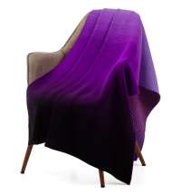 Плед Dreamshades, фиолетовый с черным