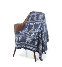 Плед Elnik, серый с молочно-белым