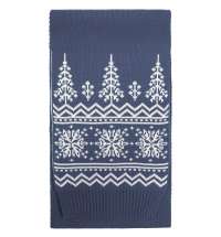 Шарф Elnik, серый с молочно-белым