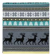 Шарф Mirakler, зеленый с желтым