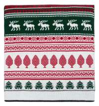 Шарф Mirakler, красный с зеленым