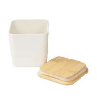 Квадратная емкость из натуральных волокон для хранения «Flake»