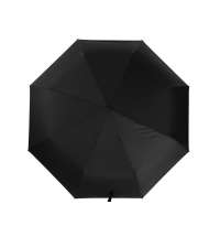 Зонт складной «Lumet» с куполом из переработанного пластика, автомат