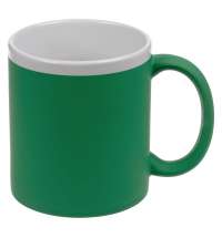 Кружка StopSpot с покрытием софт-тач, зеленая