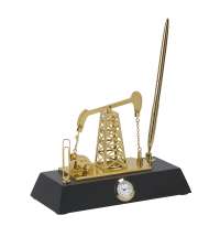 Подставка с часами 