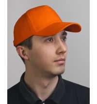 Бейсболка, 5 клиньев, хлопок с начесом, 250 г/м2