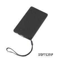 Зарядное устройство "Камень" с покрытием soft grip, 4000 mAh в подарочной коробке