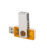 Флеш-карта TWISTA Transparent MS, 16Гб