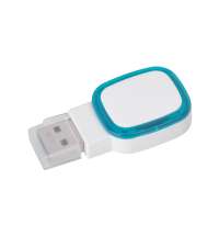 Флеш-карта 16 Гб с подсветкой логотипа