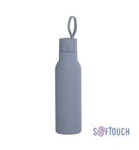 Бутылка для воды "Фитнес" 700 мл, покрытие soft touch
