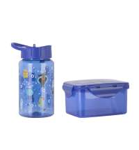 Набор с детским принтом (ланч-бокс, бутылка 0,45 л)