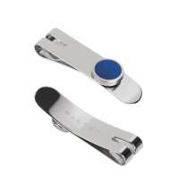 Зажим для денег, вставка перламутр