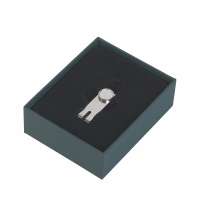 Зажим для денег, вставка перламутр