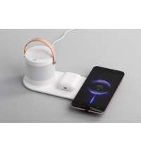 Настольная беспроводная (15W) зарядная станция 