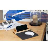 Коврик-трансформер с органайзером на магнитах с беспроводным (15W) ЗУ с подсветкой логотипа