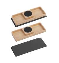 Коврик-трансформер с органайзером на магнитах с беспроводным (15W) ЗУ с подсветкой логотипа