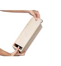 Подарочная коробка для алкоголя из массива дерева «Celebrate»