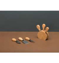 Набор из ножей для сыра на подставке «Take it cheesy»