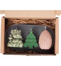 Набор свечей на подставке «Год дракона»