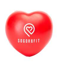 Сердечко антистресс BIKU, Красный