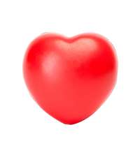 Сердечко антистресс BIKU, Красный