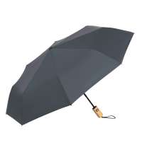 Зонт складной «Lumet» с куполом из переработанного пластика, автомат