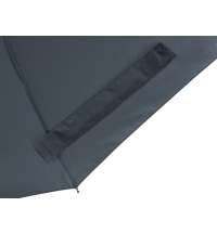 Зонт складной «Lumet» с куполом из переработанного пластика, автомат
