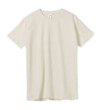 Футболка унисекс Regent 150, светло-бежевая