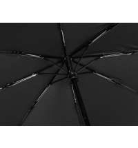 Зонт складной «Lumet» с куполом из переработанного пластика, автомат