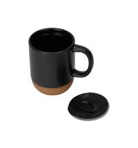 Кружка с пробковым дном и крышкой «Denpasar»