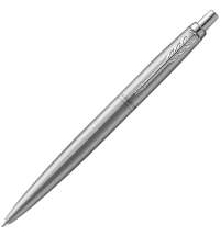 Ручка шариковая Parker Jotter XL Monochrome Grey, серебристая