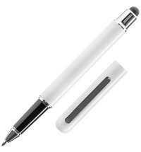 Роллер Scribo со стилусом, матовый белый