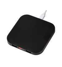 USB-хаб с беспроводной зарядкой &laquo;Tile&raquo;, 5 Вт